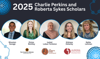 Read more about Aurora announces 2025 Charlie Perkins and Roberta Sykes Scholars